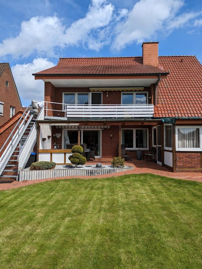 Ferienwohnung Leni Erstes Og Inkl Balkon Gartenblick Kostenfreier Parkplatz Stadtnah Aber Ruhig Gelegen Меппен Экстерьер фото